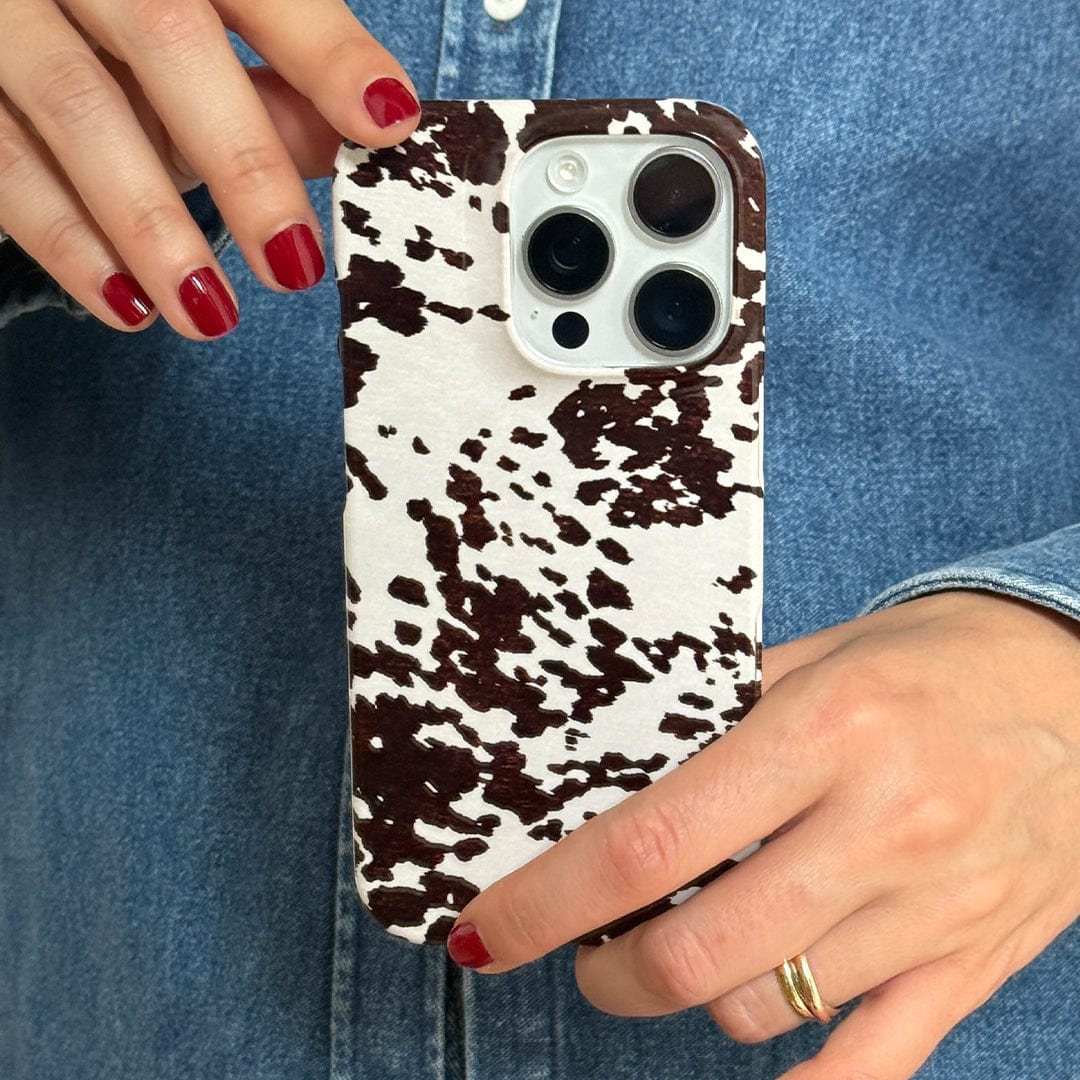 Cowhide Charm Cowprint Phone Case The Dairy - Main Image