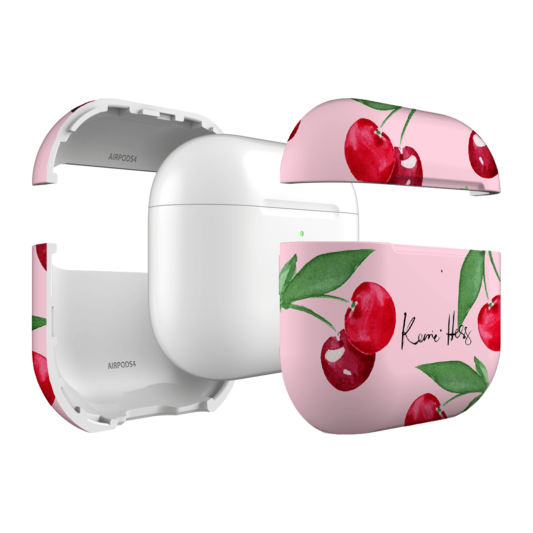 Cherry Rose Stylish and Protective AirPods Case with Clip – The Dairy