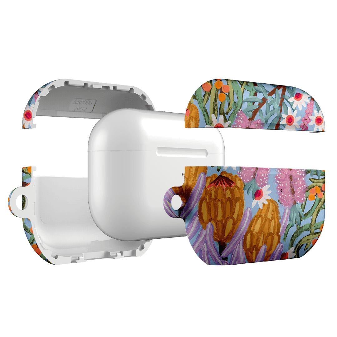 Bloom Fields Cute Floral AirPods Pro Case with Keyring – The Dairy