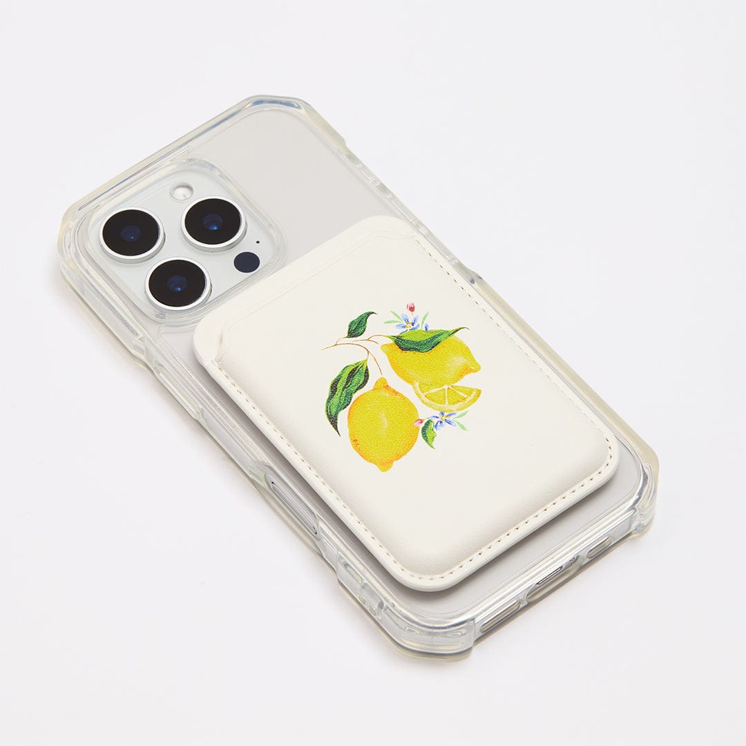 Citrus Lemon MagSafe Wallet MagSafe Wallet by Ellie Mae - The Dairy