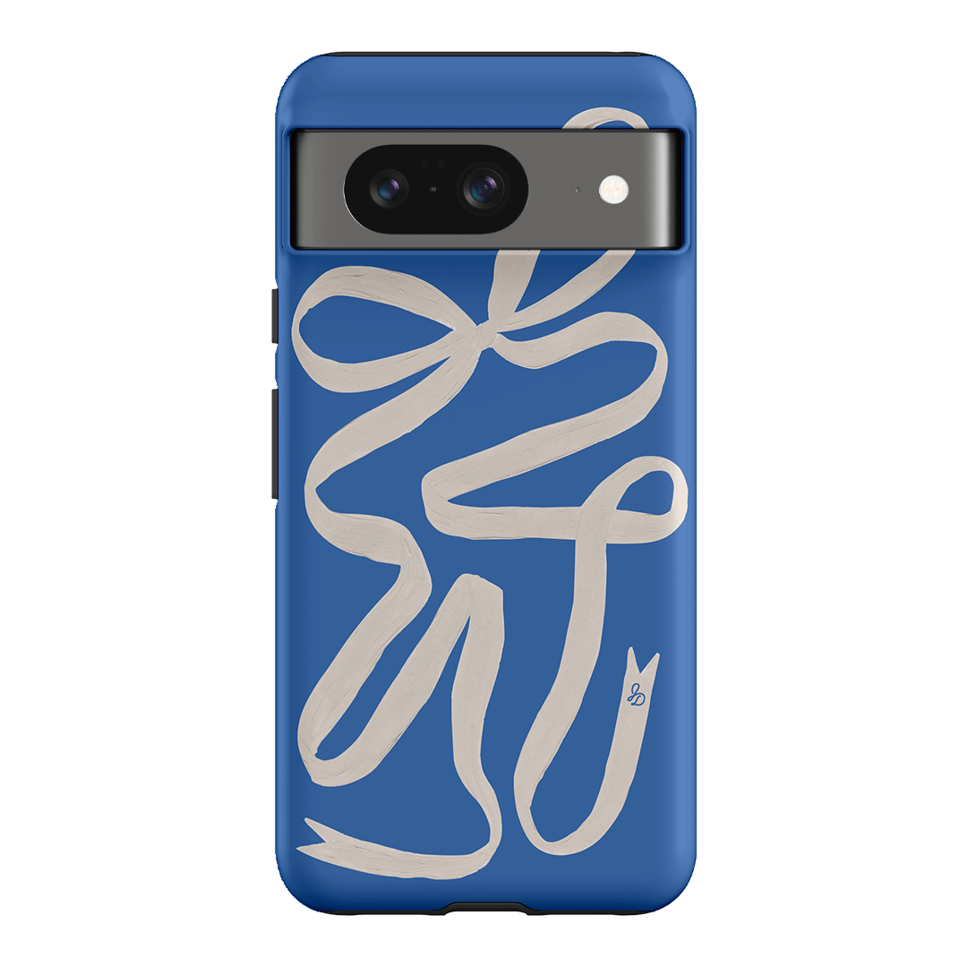 Something Blue Ribbon Printed Phone Cases Google Pixel 8 / Armoured by Jasmine Dowling - The Dairy