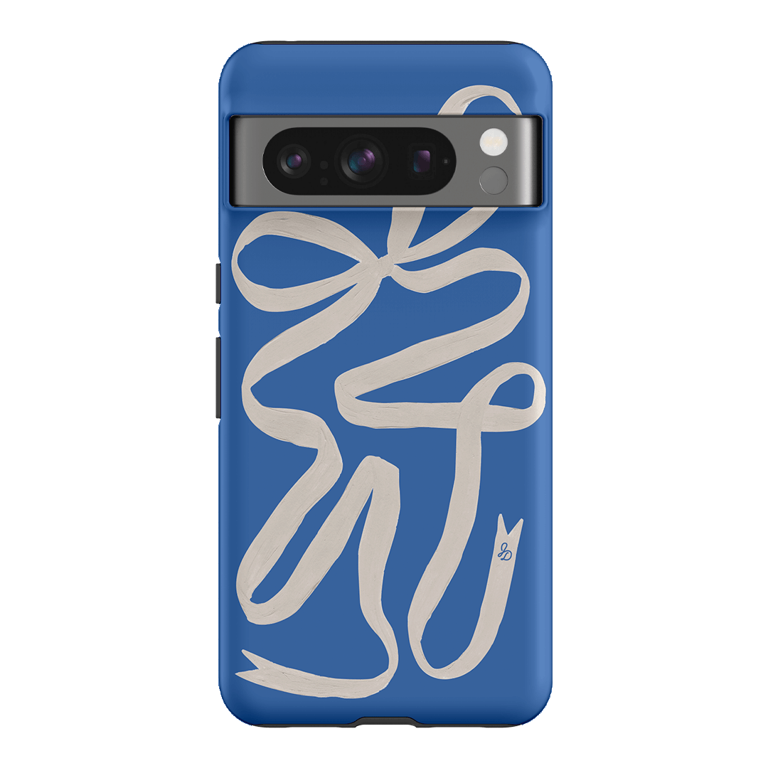 Something Blue Ribbon Printed Phone Cases Google Pixel 8 Pro / Armoured by Jasmine Dowling - The Dairy