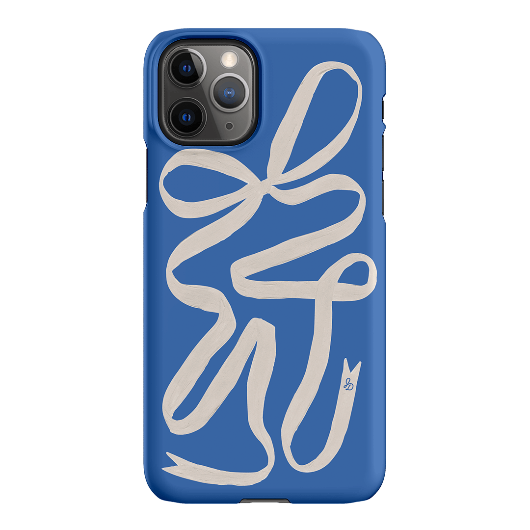 Something Blue Ribbon Printed Phone Cases iPhone 11 Pro Max / Snap by Jasmine Dowling - The Dairy