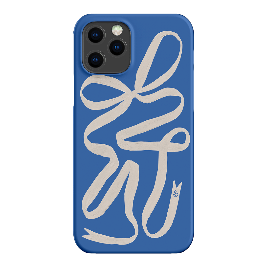 Something Blue Ribbon Printed Phone Cases iPhone 12 Pro Max / Snap by Jasmine Dowling - The Dairy