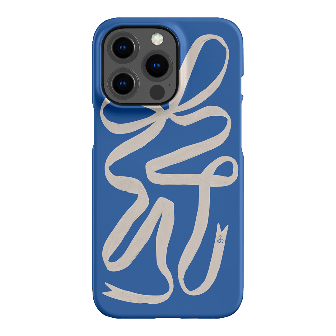 Something Blue Ribbon Printed Phone Cases iPhone 13 Pro / Snap by Jasmine Dowling - The Dairy