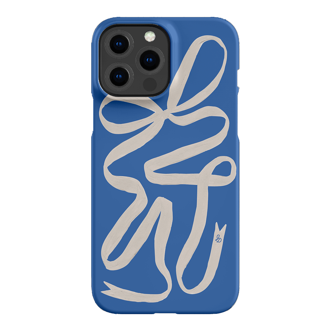 Something Blue Ribbon Printed Phone Cases iPhone 13 Pro Max / Snap by Jasmine Dowling - The Dairy