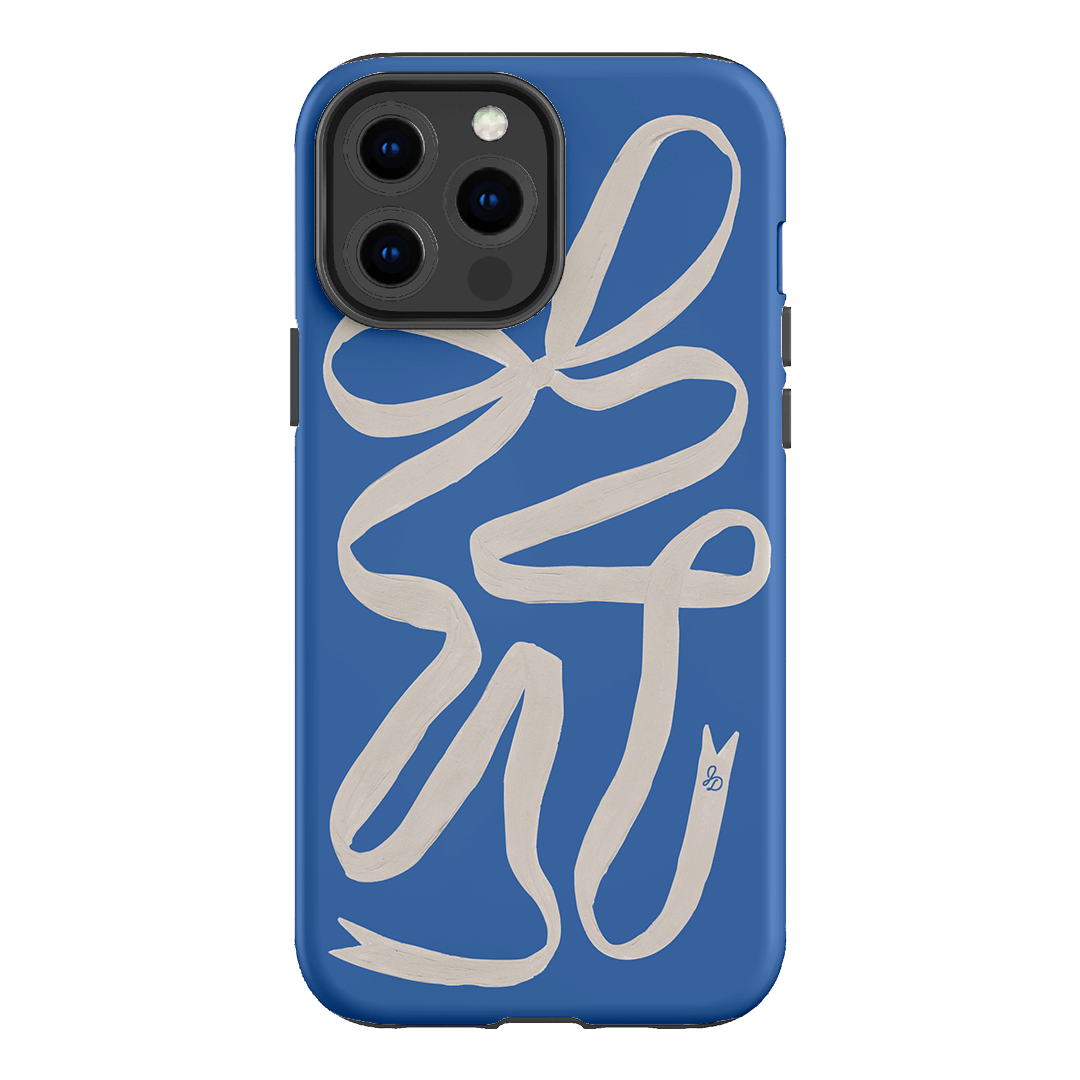 Something Blue Ribbon Printed Phone Cases iPhone 13 Pro Max / Armoured by Jasmine Dowling - The Dairy