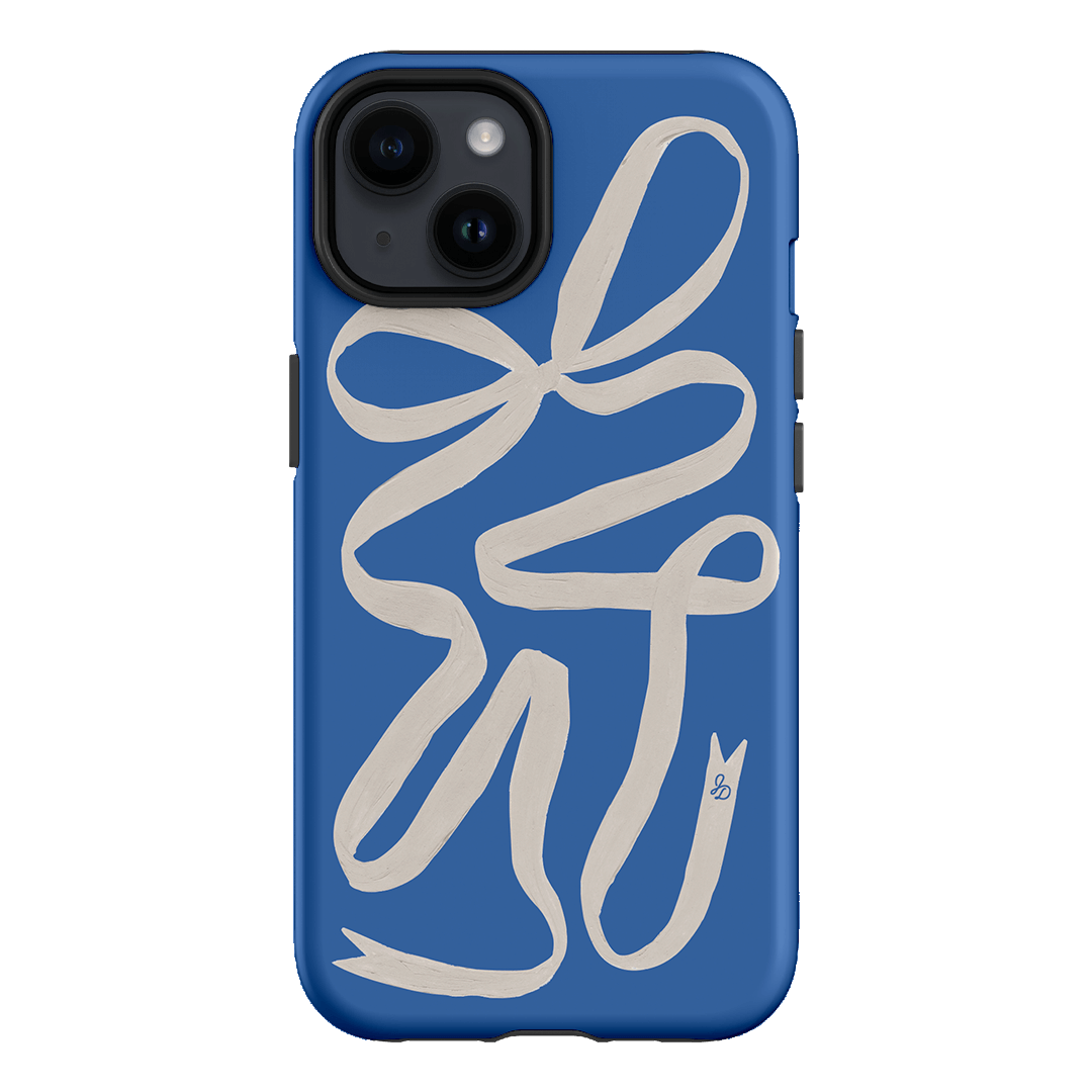 Something Blue Ribbon Printed Phone Cases iPhone 14 / Armoured by Jasmine Dowling - The Dairy