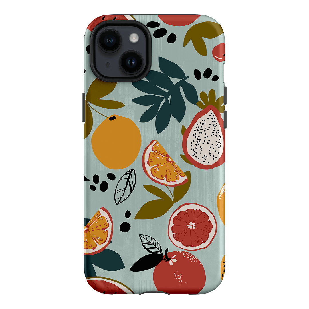 Fruit Market Printed Phone Cases iPhone 14 Plus / Armoured by Charlie Taylor - The Dairy