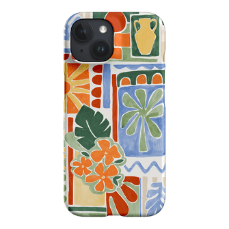 Tropicana Tile Printed Phone Cases iPhone 15 / Armoured by Charlie Taylor - The Dairy