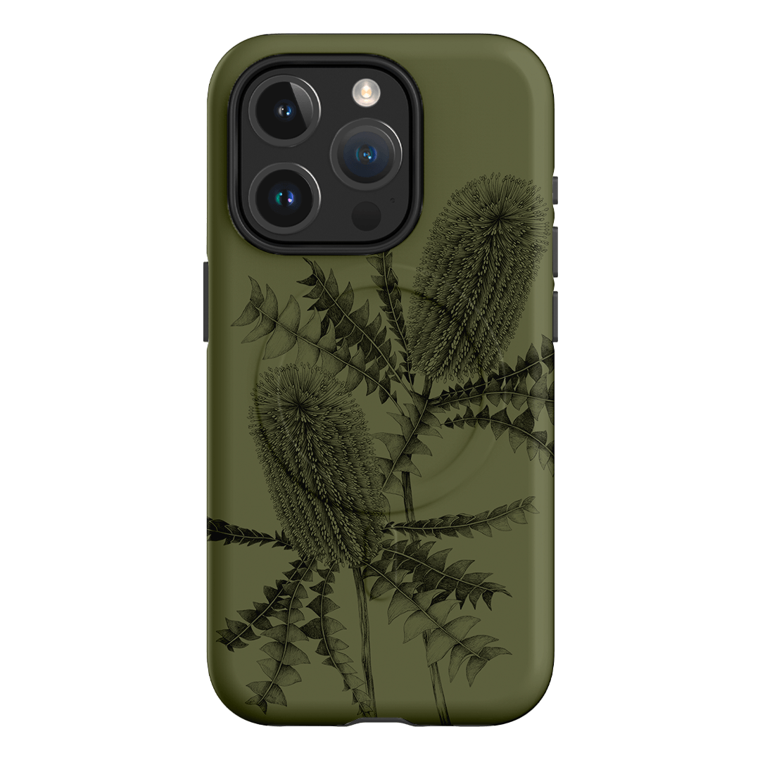 Banksia Study Printed Phone Cases iPhone 15 Pro / Armoured MagSafe by Typoflora - The Dairy