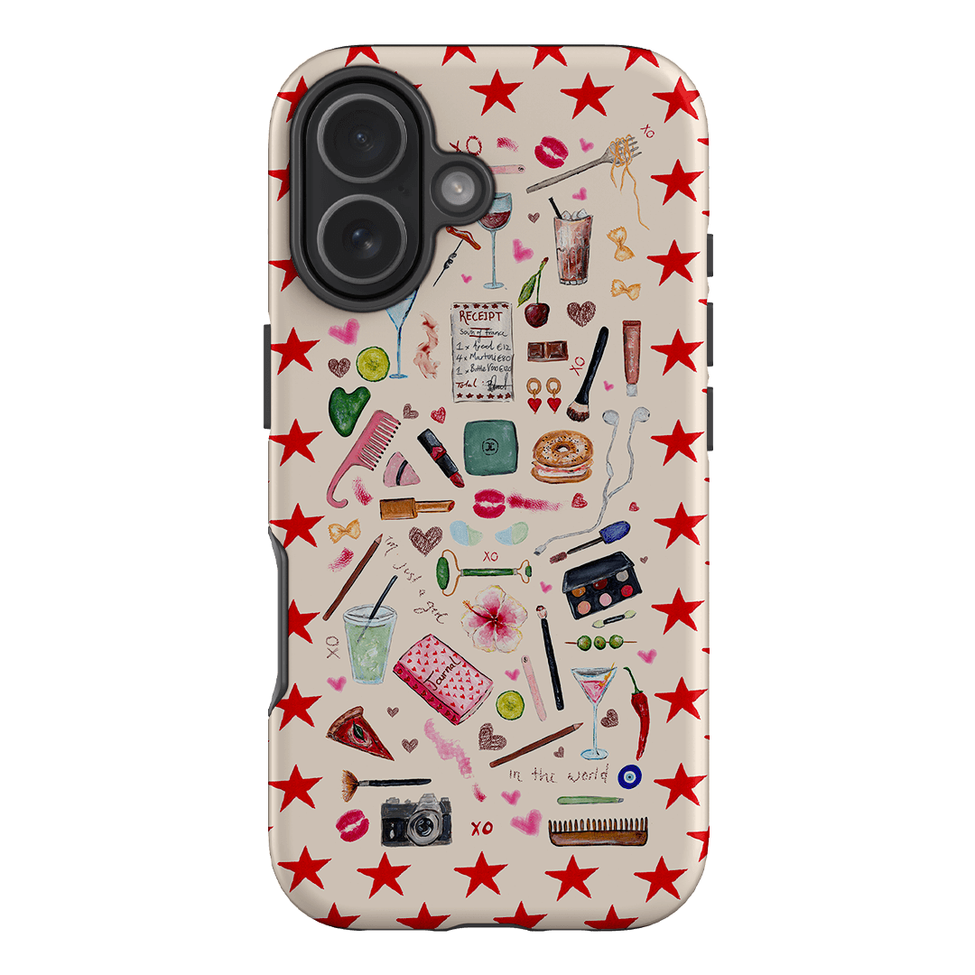 Just A Girl Illustrated Phone Case The Dairy