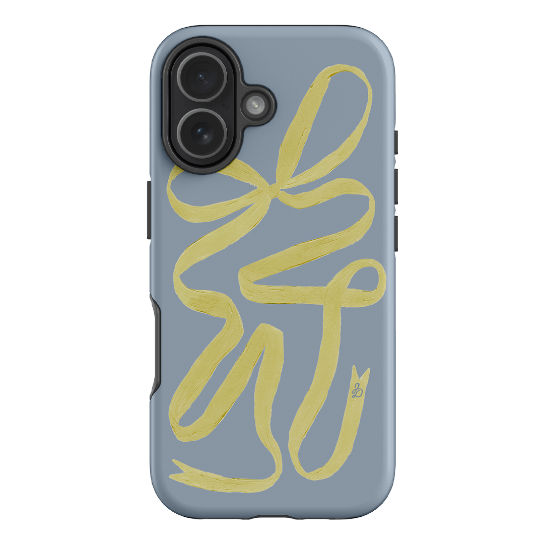 Sorbet Ribbon Blue Yellow Bow Pattern Phone Case – The Dairy Sorbet Ribbon Blue Yellow Bow Pattern Phone Case – The Dairy