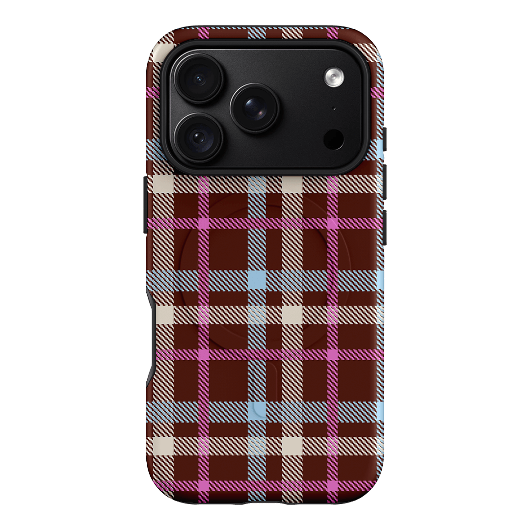 Confetti Plaid Printed Phone Cases iPhone 18 Pro / Armoured MagSafe by The Dairy - The Dairy