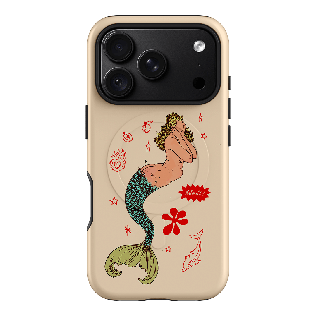 Mimi Cream Printed Phone Cases iPhone 18 Pro / Armoured MagSafe by Easty Beasty - The Dairy
