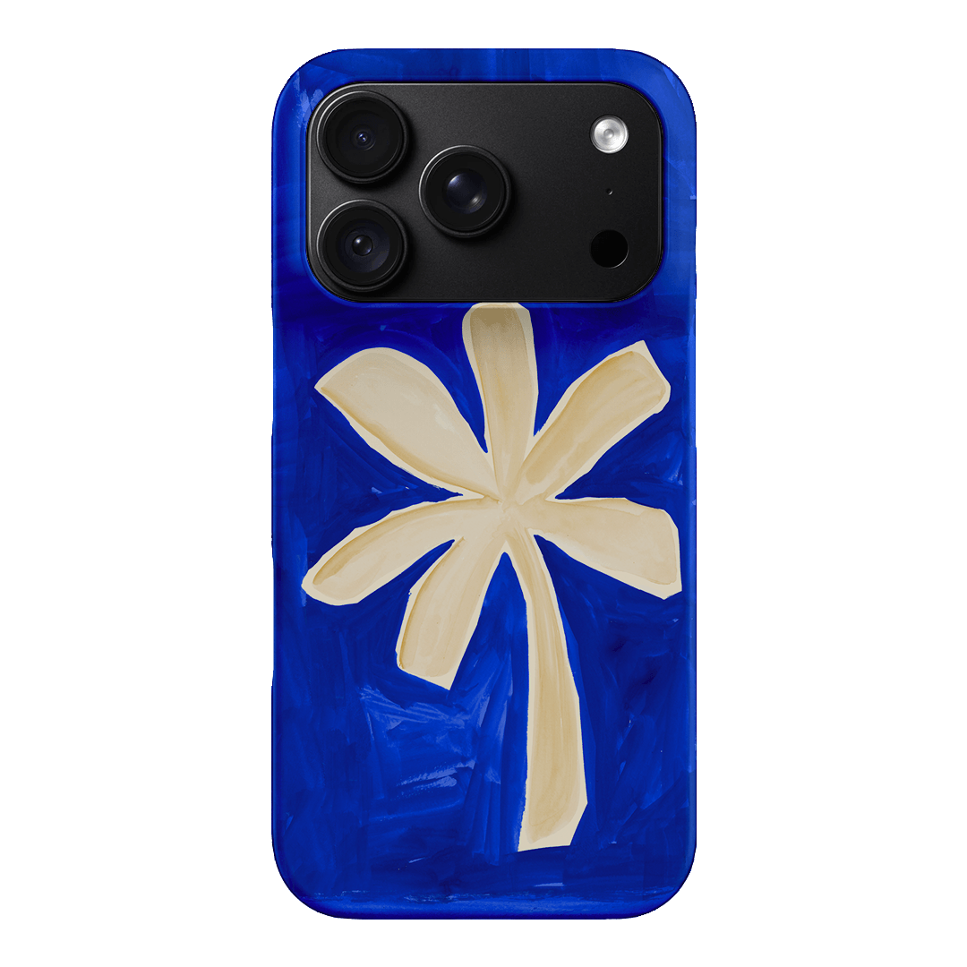 Bleu Palm Printed Phone Cases iPhone 18 Pro / Snap by Charlie Taylor - The Dairy