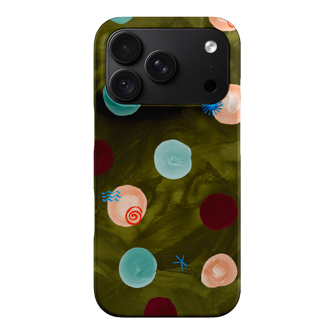 Olive Spot Printed Phone Cases iPhone 18 Pro / Snap by Charlie Taylor - The Dairy