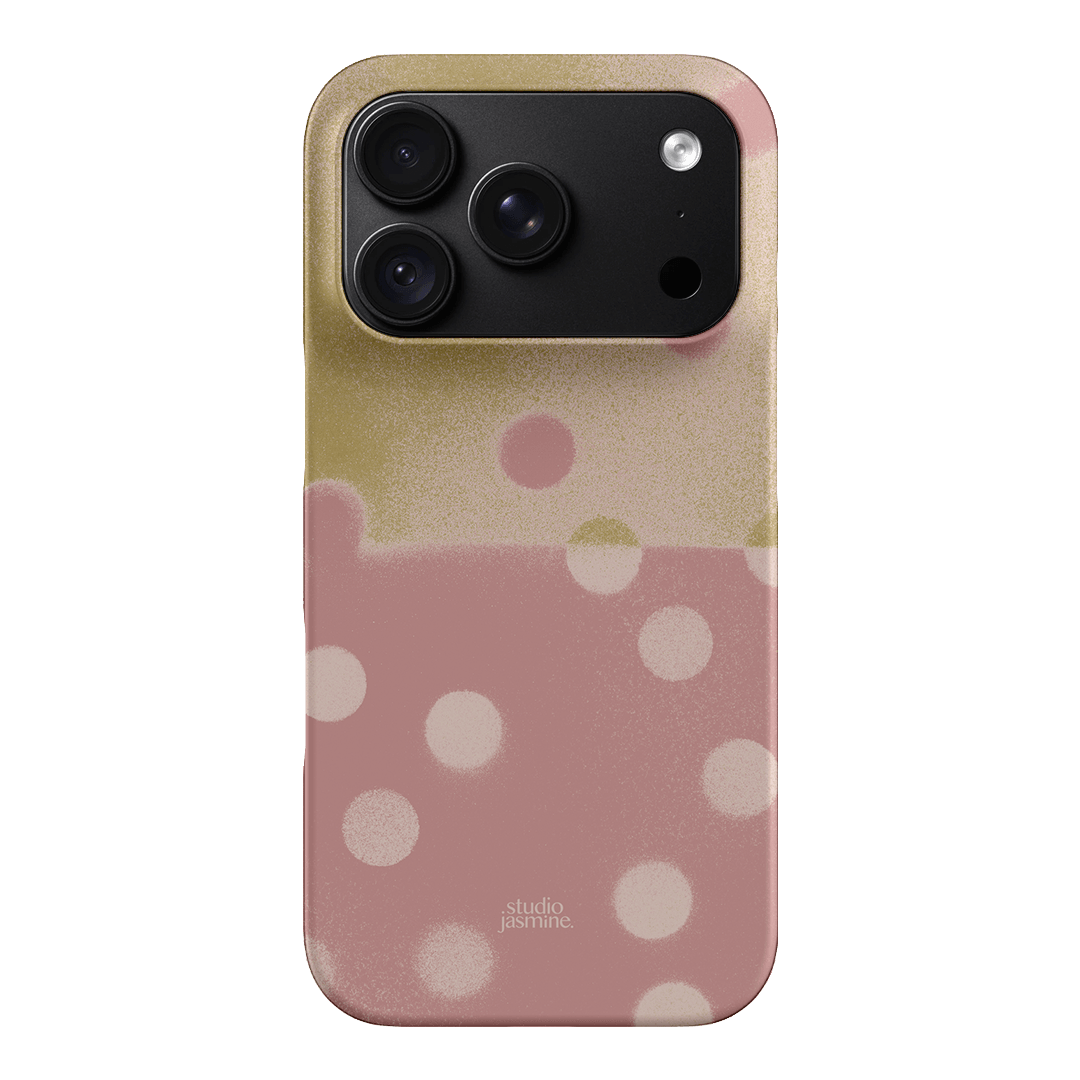 Strawberry Polka Dot Printed Phone Cases iPhone 18 Pro / Snap by Jasmine Dowling - The Dairy