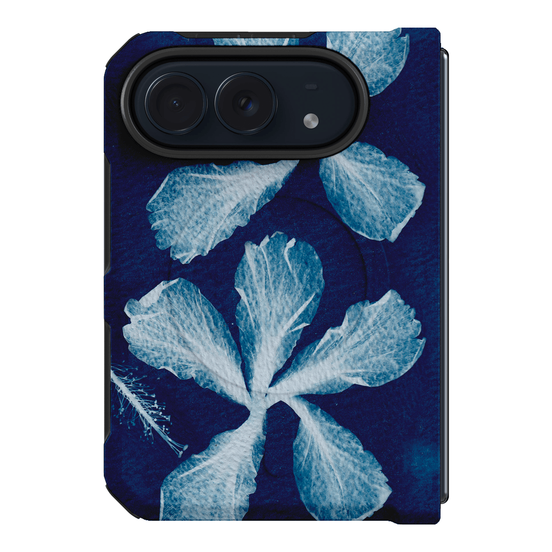 Hibiscus Cyanotype Printed Phone Cases iPhone Duo / Armoured MagSafe by Sally Hungerford - The Dairy