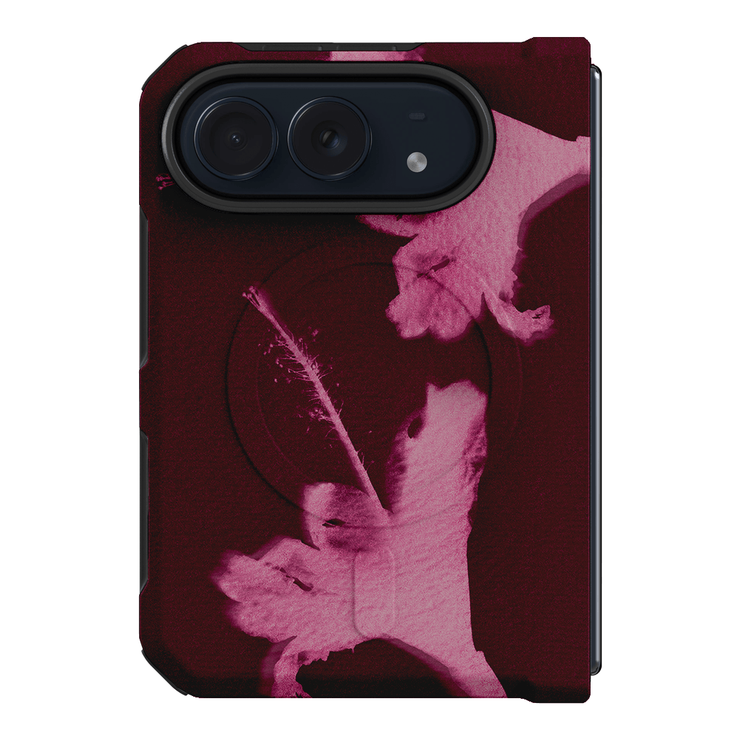 Hibiscus Glow Printed Phone Cases iPhone Duo / Armoured MagSafe by Sally Hungerford - The Dairy