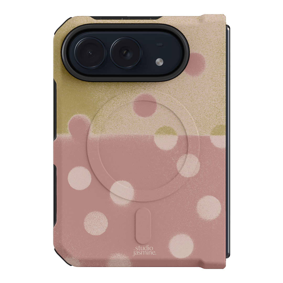 Strawberry Polka Dot Printed Phone Cases iPhone Duo / Armoured MagSafe by Jasmine Dowling - The Dairy