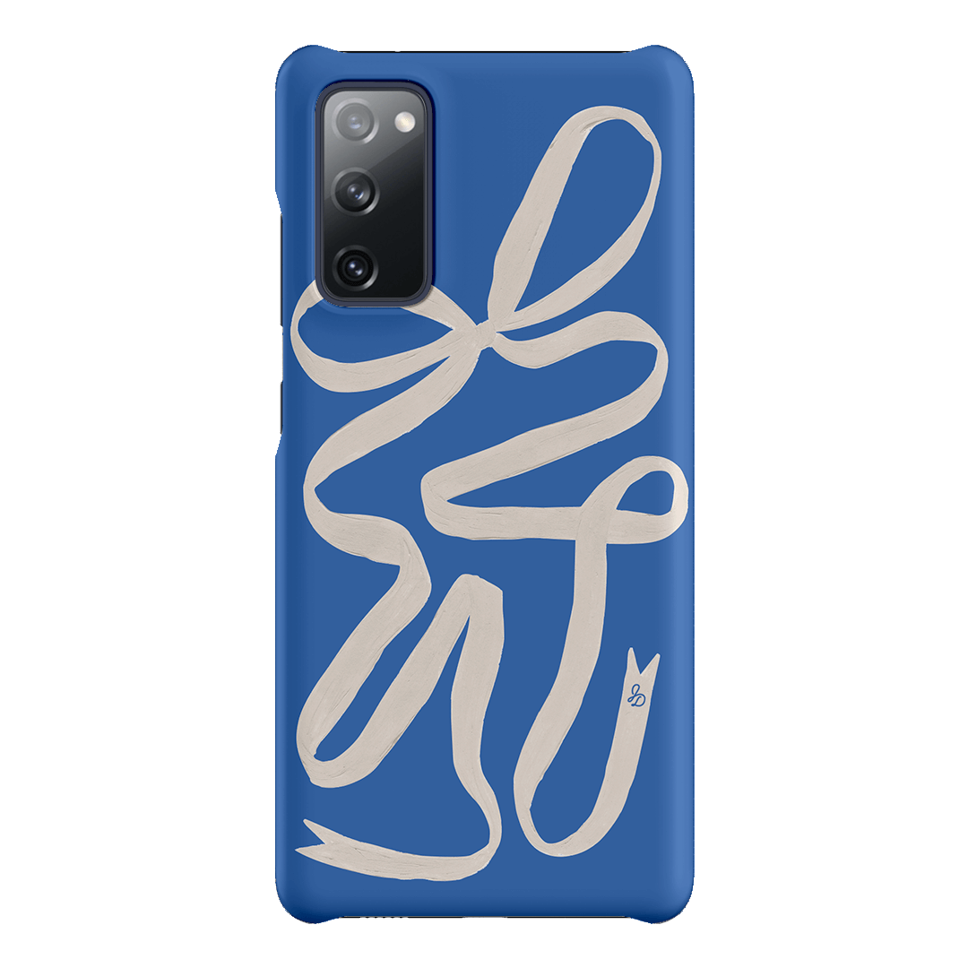 Something Blue Ribbon Printed Phone Cases Samsung Galaxy S20 FE / Snap by Jasmine Dowling - The Dairy
