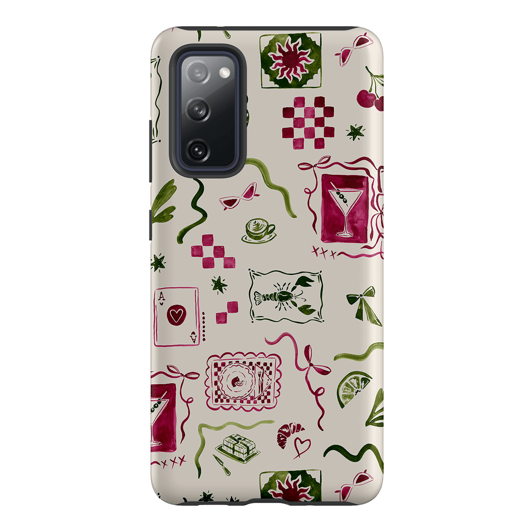 Martini Gal Printed Phone Cases Samsung Galaxy S20 FE / Armoured by Charlie Taylor - The Dairy