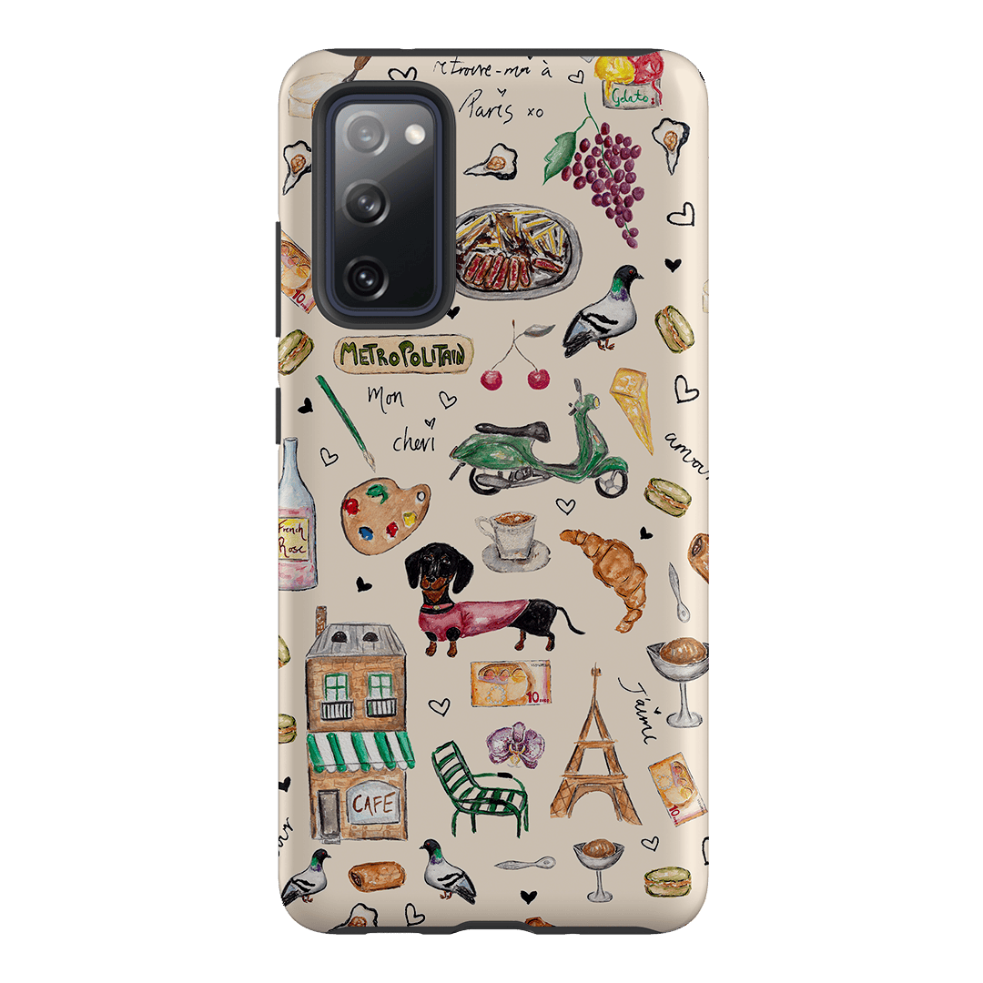 Parisian Daydream Printed Phone Cases Samsung Galaxy S20 FE / Armoured by BG. Studio - The Dairy