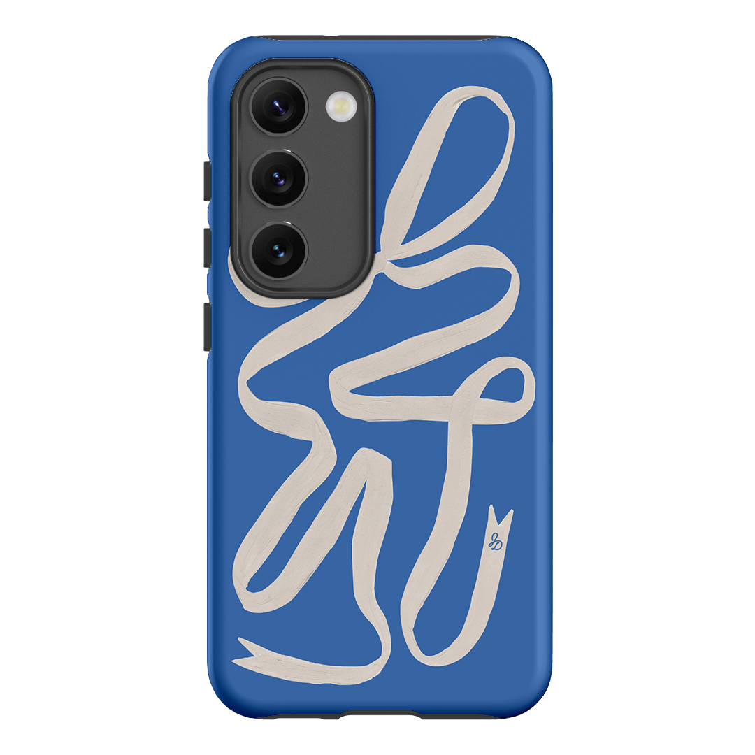 Something Blue Ribbon Printed Phone Cases Samsung Galaxy S23 / Armoured by Jasmine Dowling - The Dairy