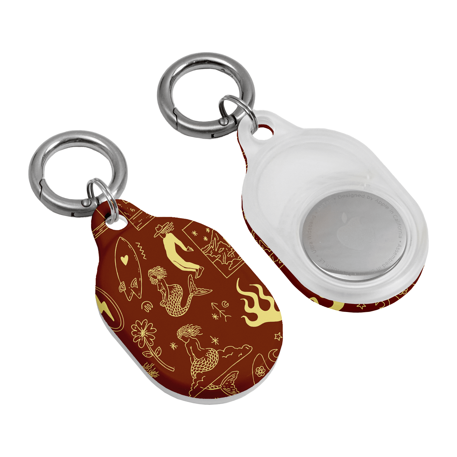 Easty Flash Chocolate Tattoo Design AirTag Case – The Dairy