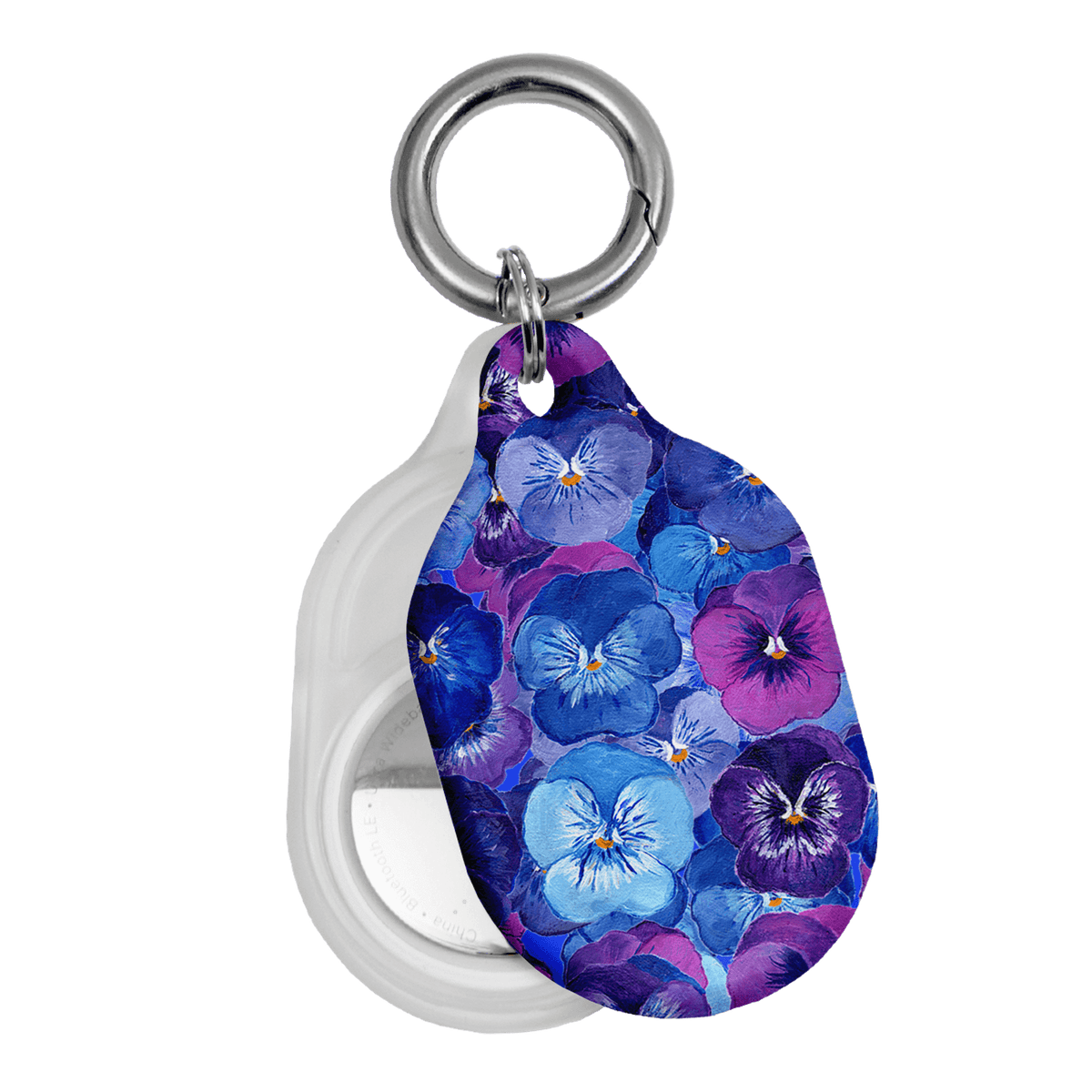 Pansy Jumble AirTag Case AirTag Case by Kayla Henley - The Dairy