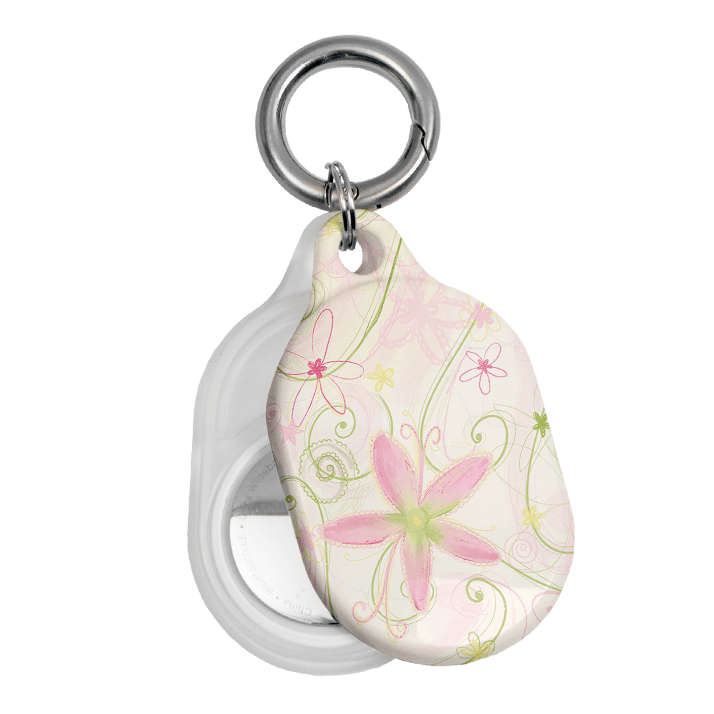 Swirl Pink AirTag Case AirTag Case by Kayla Carr - The Dairy