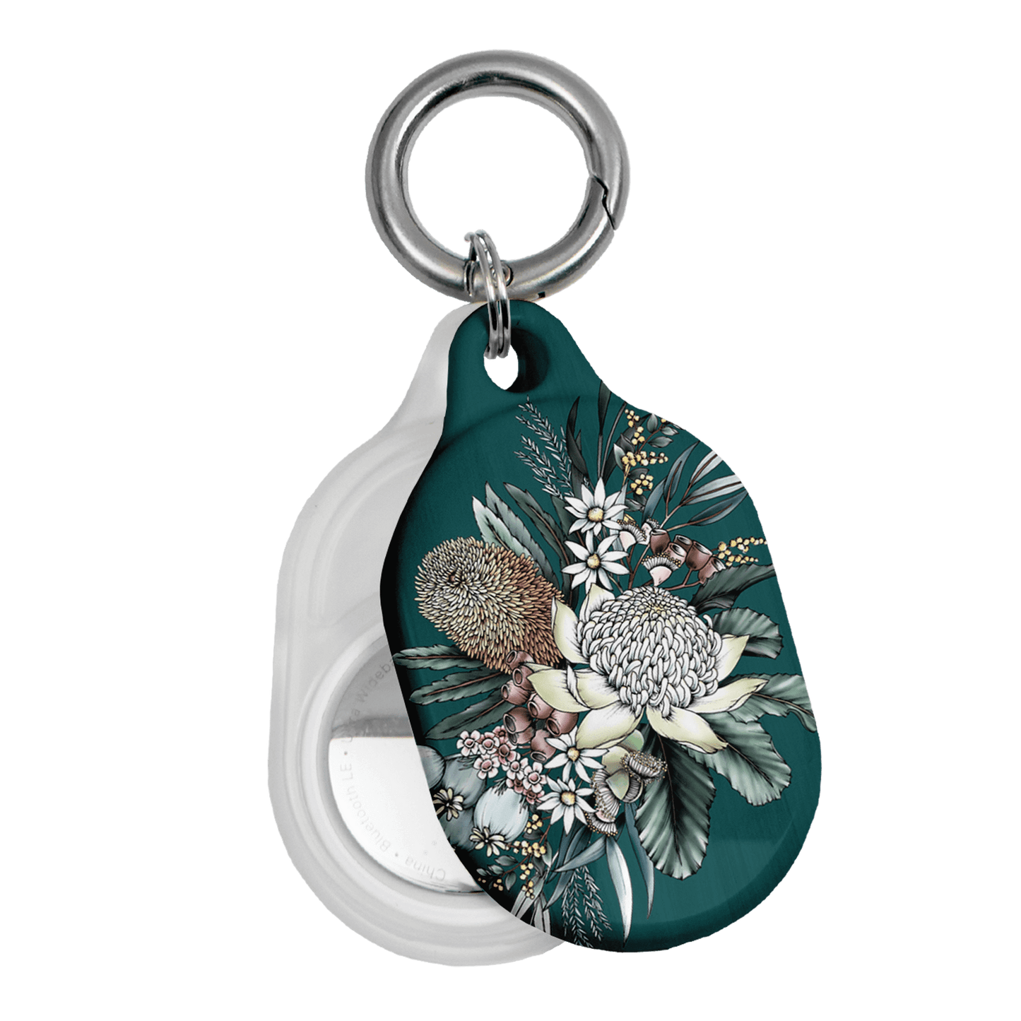 Teal Native AirTag Case AirTag Case by Typoflora - The Dairy