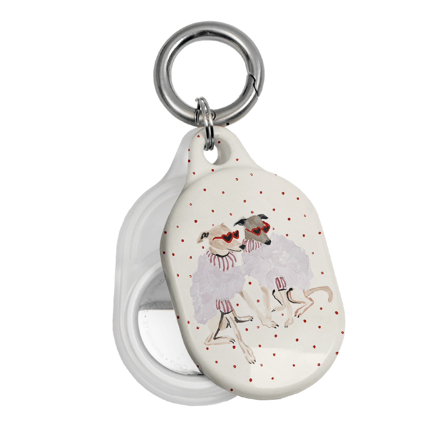 Twin Iggys AirTag Case AirTag Case by Lisa Hu - The Dairy