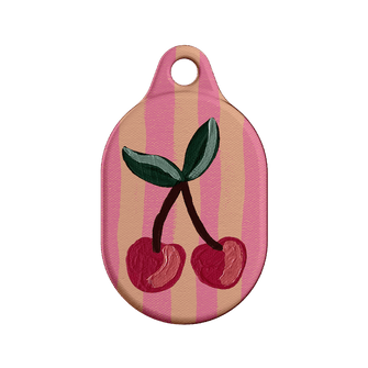 Cherry On Top AirTag Case AirTag Case by Amy Gibbs - The Dairy