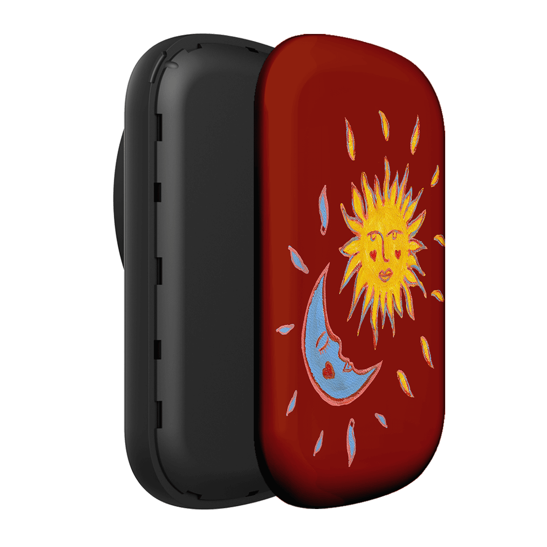 Sun & Moon Red ChargePod MagSafe Power Bank ChargerPod by BG. Studio - The Dairy