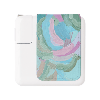 Leap Frog MacBook Charger Sticker Power Adapter Skin Small by Erin Reinboth - The Dairy