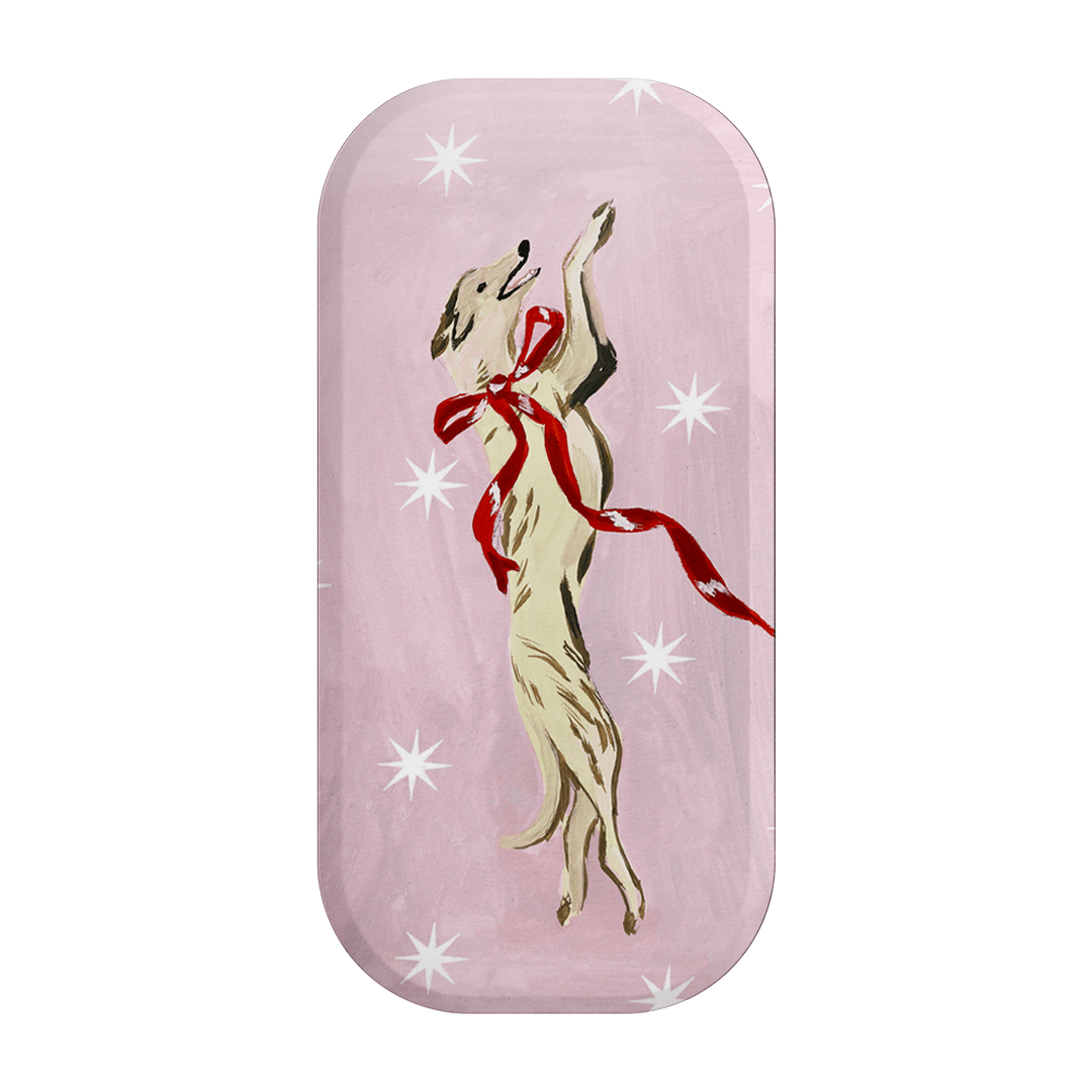 Pink Bow Hound Clickit Clickit by Lisa Hu - The Dairy