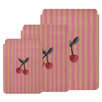Cherry On Top Sleeve Laptop & Tablet Sleeve Small by Amy Gibbs - The Dairy