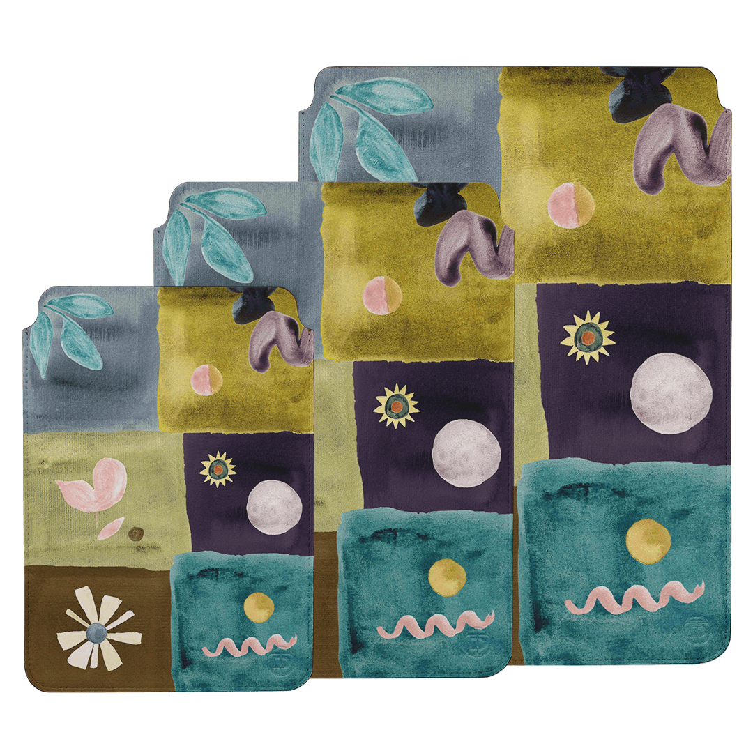 Elemental Laptop & iPad Sleeve Laptop & Tablet Sleeve by Ree Hodges - The Dairy