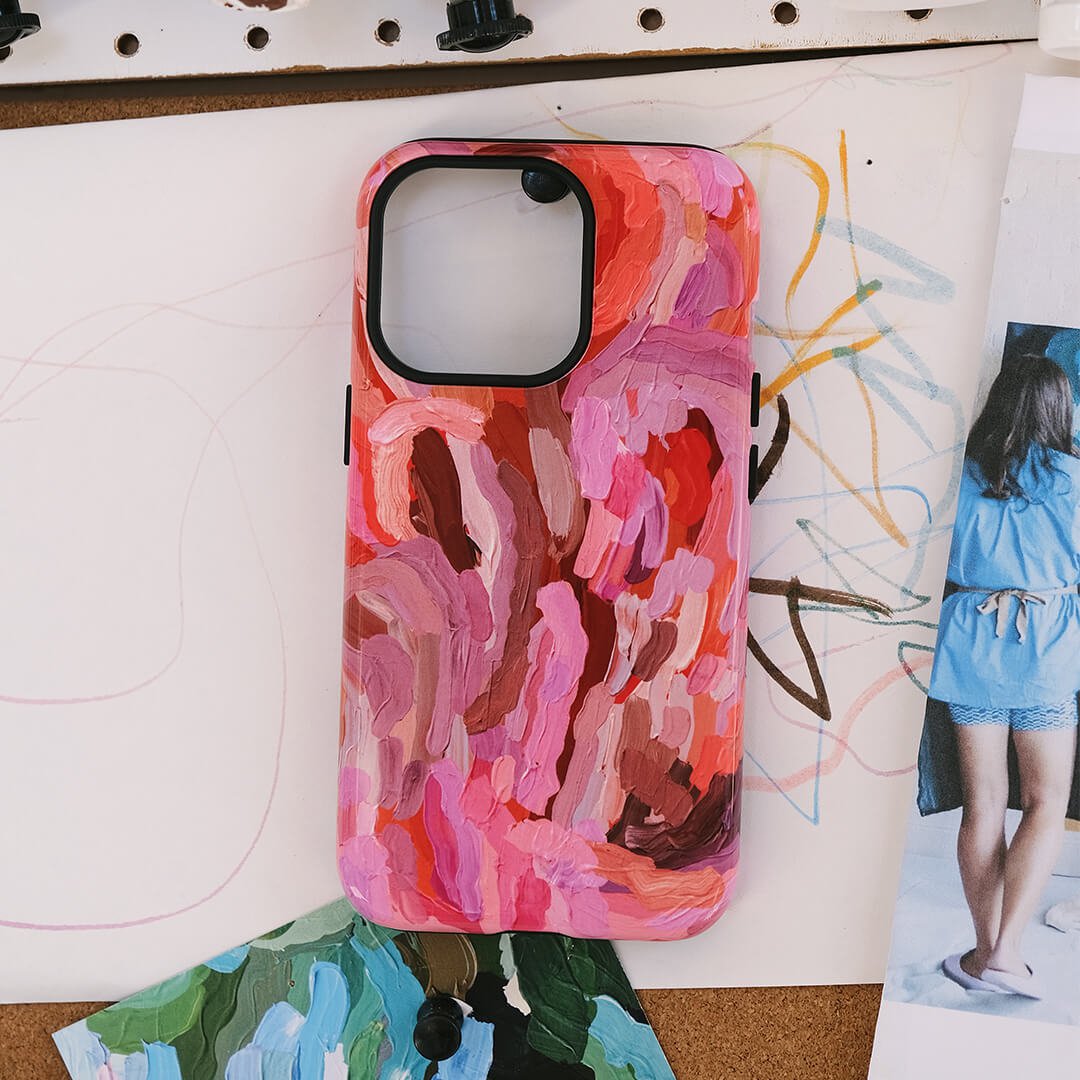 Marsala Printed Phone Cases by Erin Reinboth - The Dairy