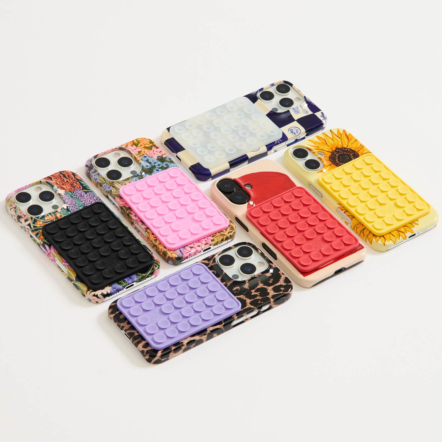 GripPad Double-Sided Silicone Phone Grip Suction Mount The Dairy