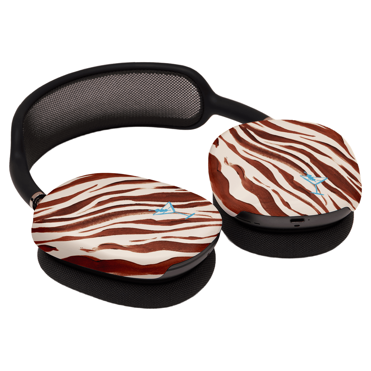 Zebra Tini AirPods Max Case AirPods Max Case by Charlie Taylor - The Dairy