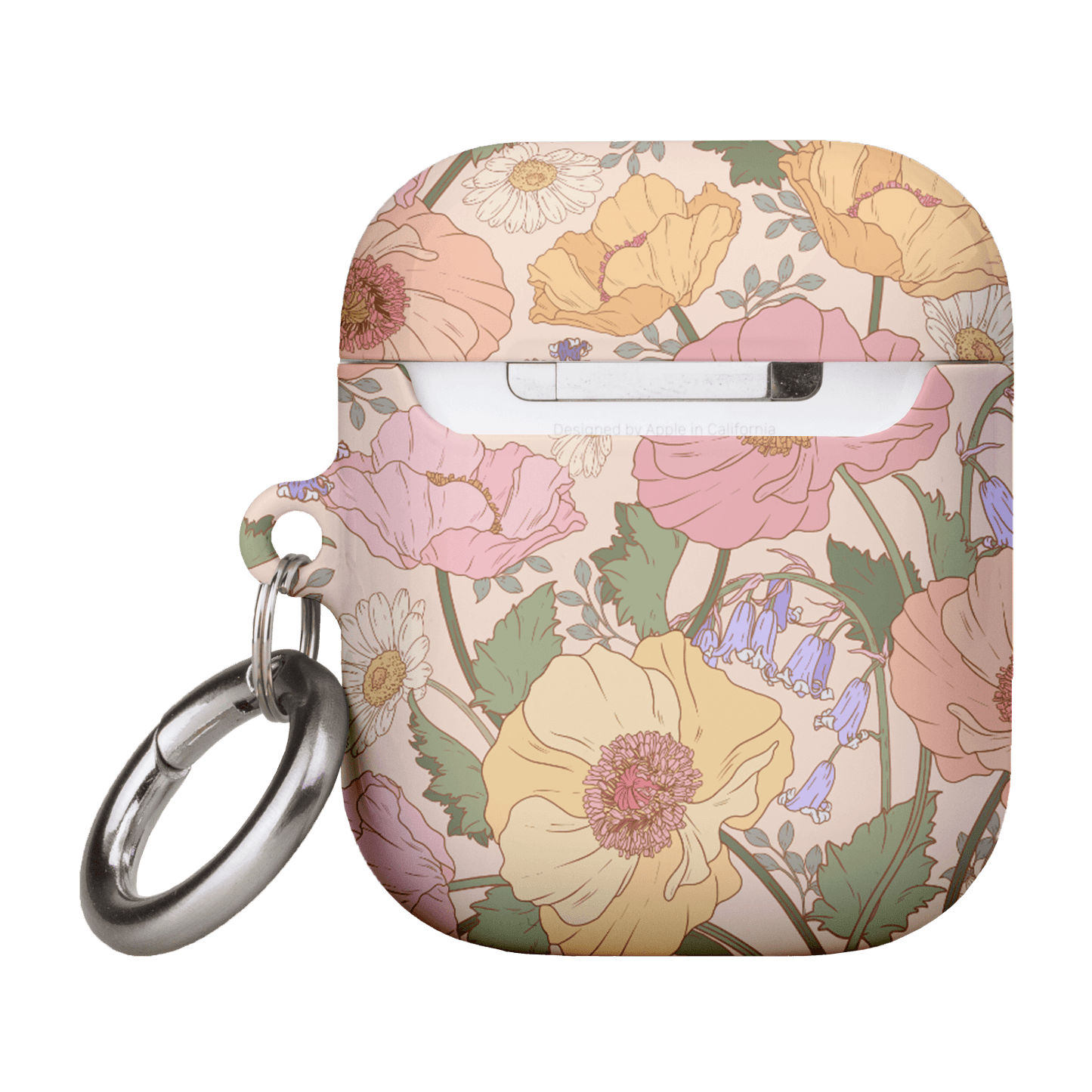 Spring Poppy AirPods Case AirPods Case by Kasiags Art - The Dairy