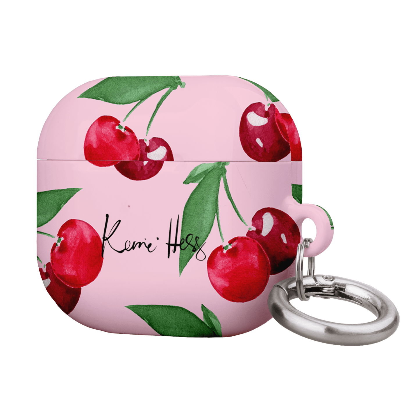 Cherry Rose AirPods Case AirPods Case by Kerrie Hess - The Dairy