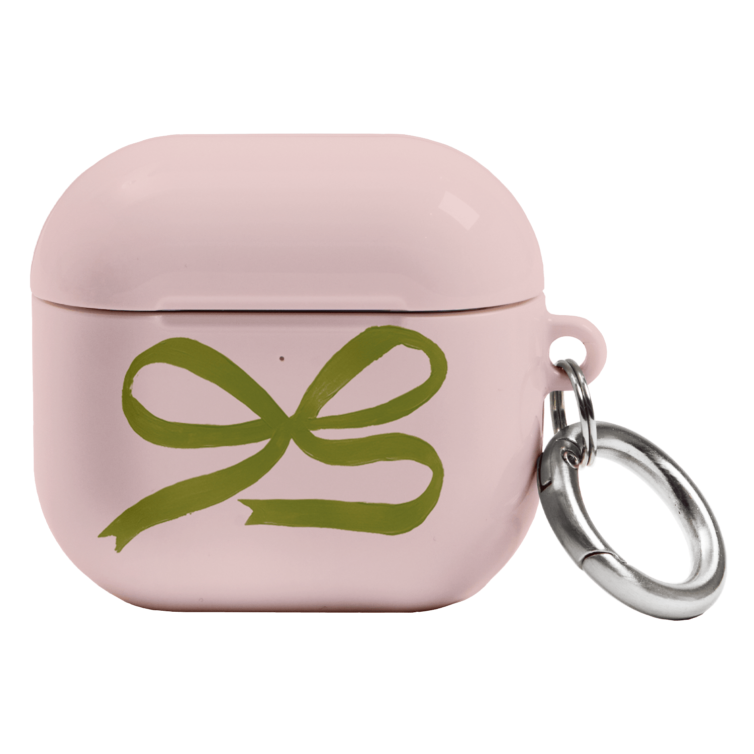 Garden Ribbon Pink and Green Pattern AirPods Case – The Dairy