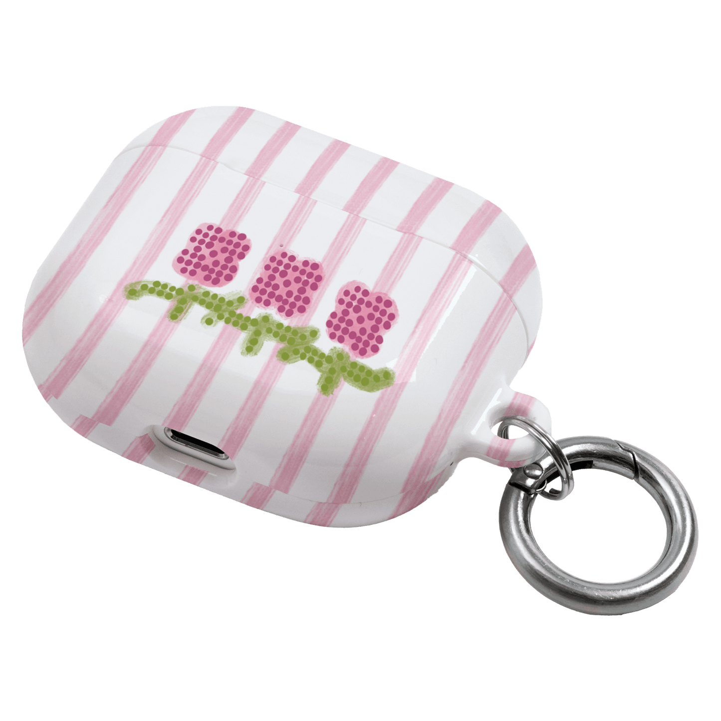 Patchwork Pink AirPods Case AirPods Case by Kayla Carr - The Dairy