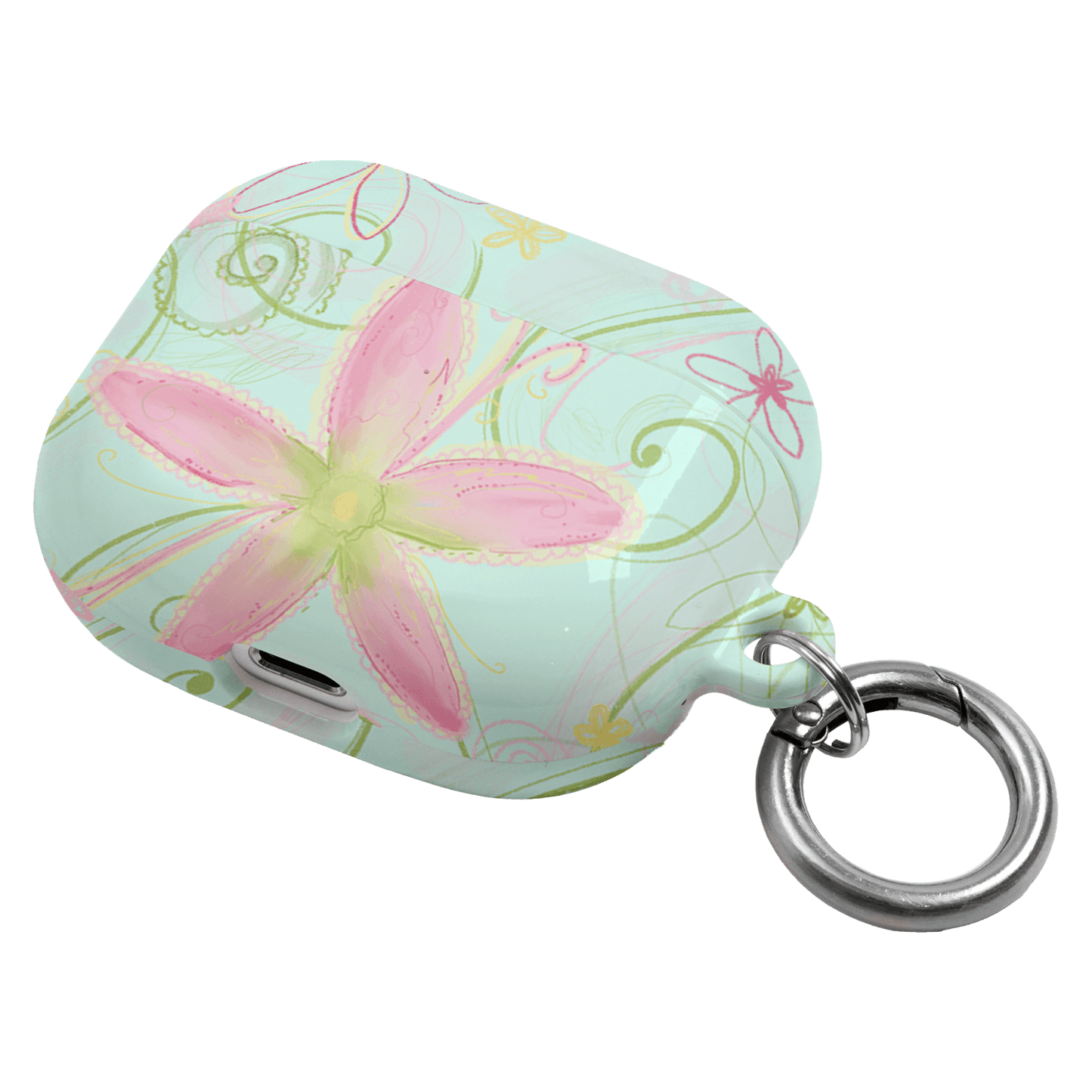 Swirl Blue AirPods Case AirPods Case by Kayla Carr - The Dairy