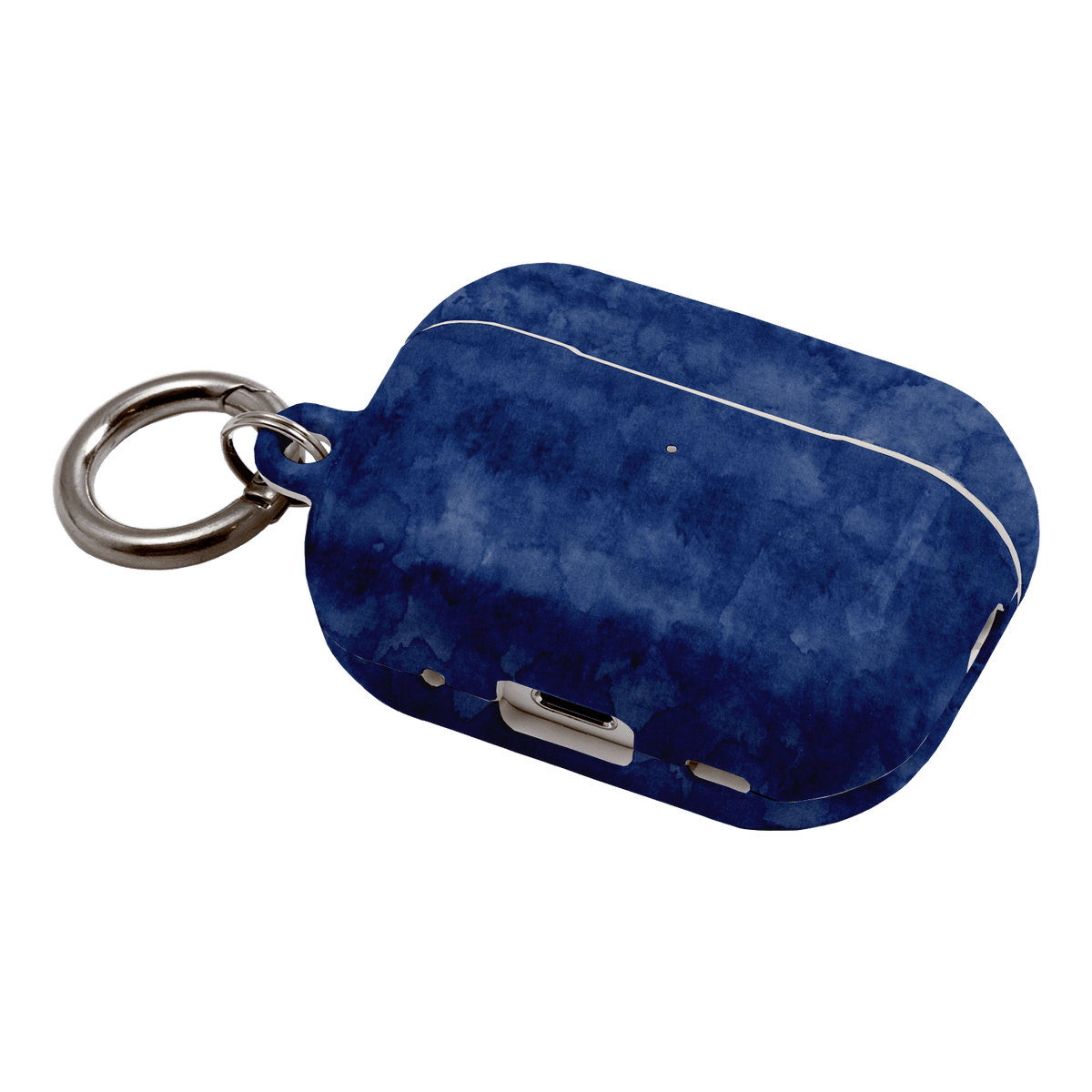 Watercolour Stripes Navy AirPods Pro Case AirPods Pro Case by The Dairy - The Dairy