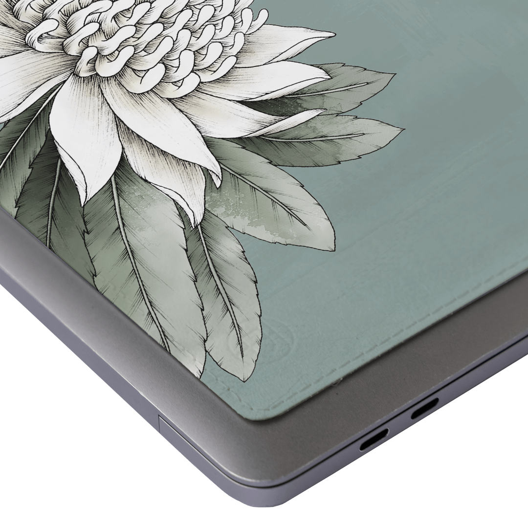 Waratah Laptop Skin Laptop Skin by Typoflora - The Dairy